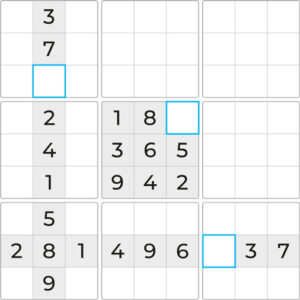 Sudoku Academy Last Free Cell technique 